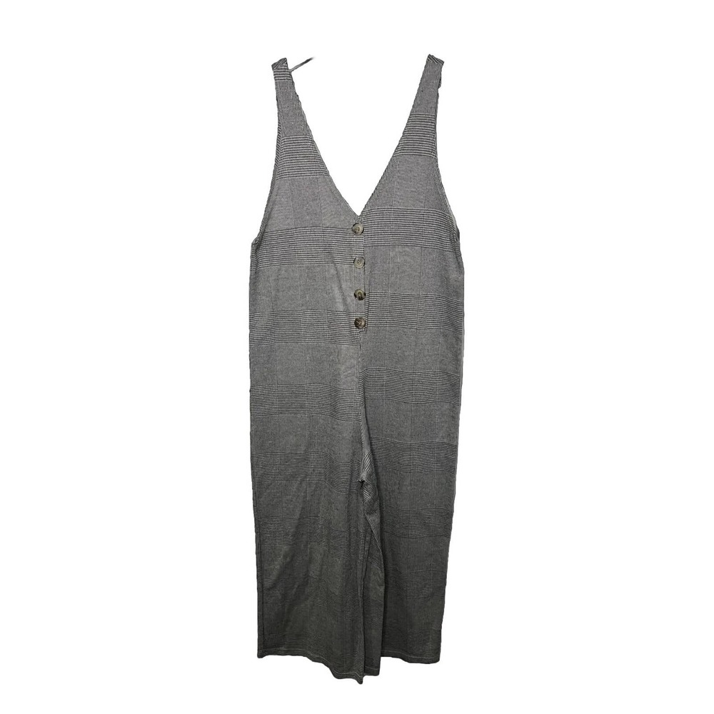 Day To Day By Blu Pepper Plaid Overalls Women’s Size Medium Preppy Jumper